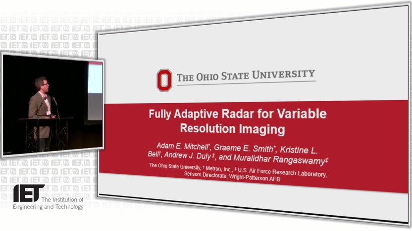 Fully Adaptive Radar For Variable Resolution Imaging