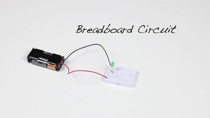 Understanding a breadboard circuit